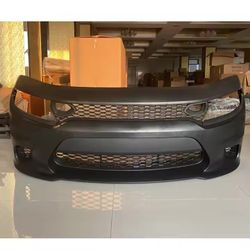 dodge charger srt front bumper complete hellcat scatpack v6 rt sxt 15-23