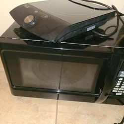 Microwave And Hot Plate Combo Only $20 For Both!