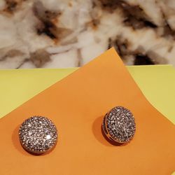White Gold Diamond Earrings 