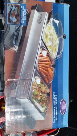 Mini food warmer 3 bay