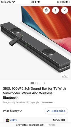 Bluetooth sound bar s50L