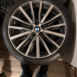 OEM BMW 18” Rims and Tires 