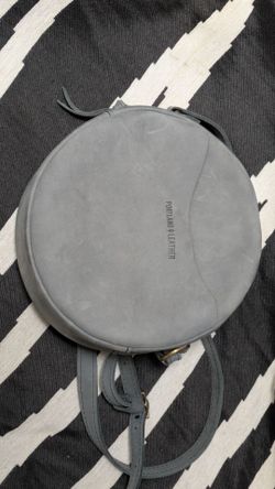 Portland Leather Unique Geometric Crossbody Bag