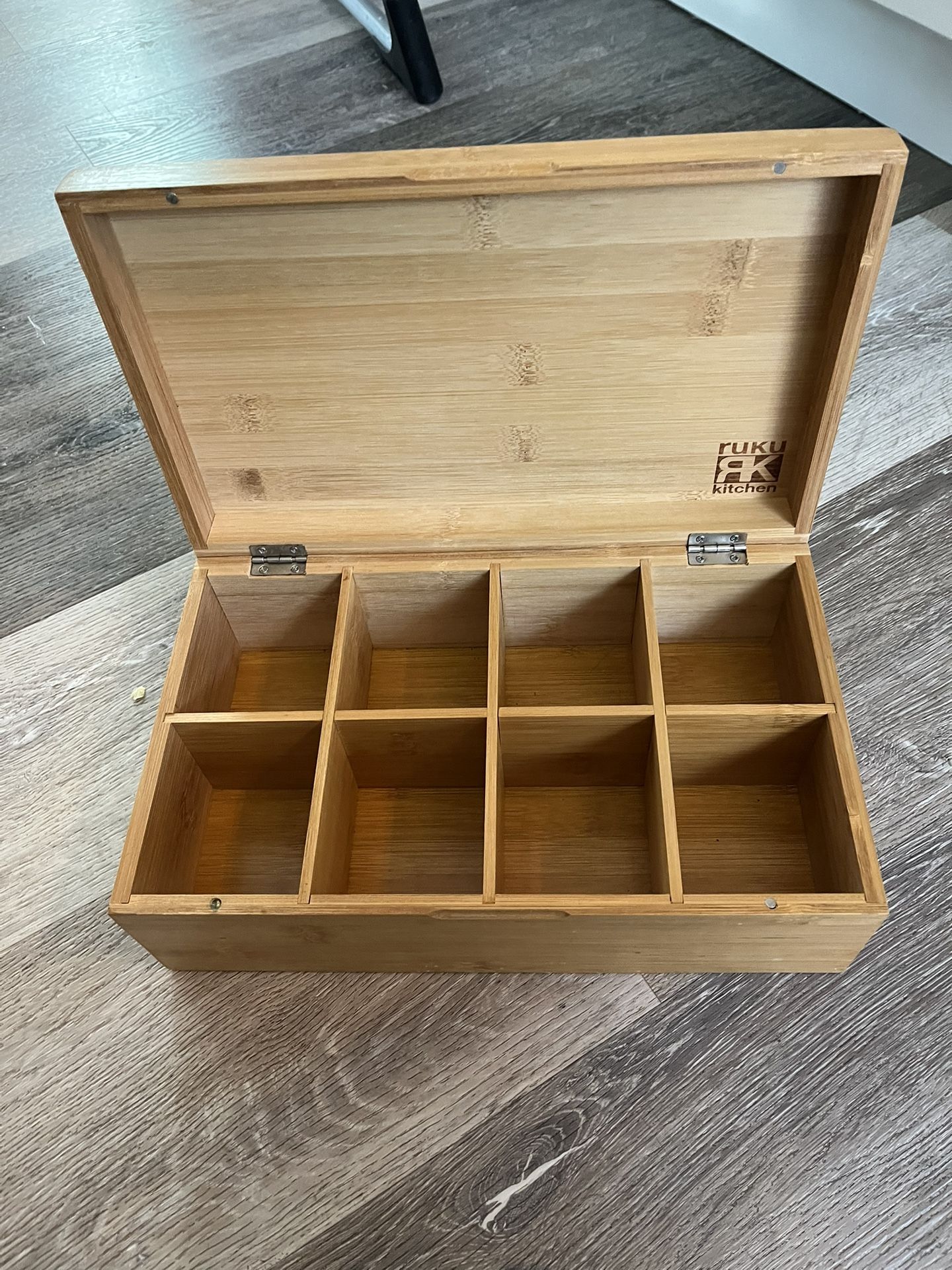 Wooden Tea Box