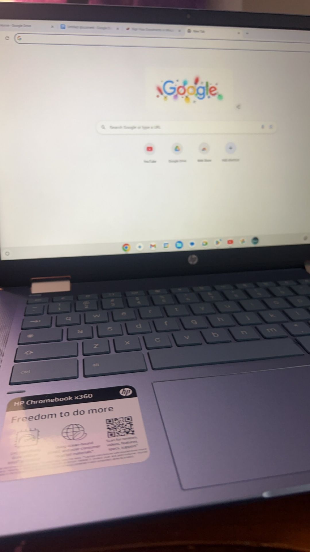 HP Chromebook 2-in-1 Laptop/Tablet