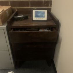 File Cabinet And Book Shelf