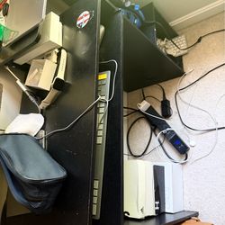 computer desk free monitor