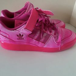 Jeremy Scott X Adidas “Solar Pink” Low Cut Size 10