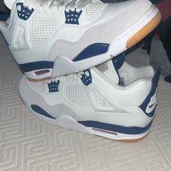 Jordan 4 Nike Sb Navy And Jordan 4 Unc Can Buy Both 420 For Both OG Box Blue Navy 320 And Unc 100