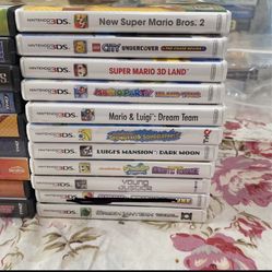 Nintendo 3DS & DS Games (see Description  For Prices)