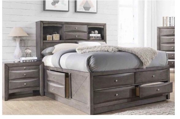 Queen Storage Bed