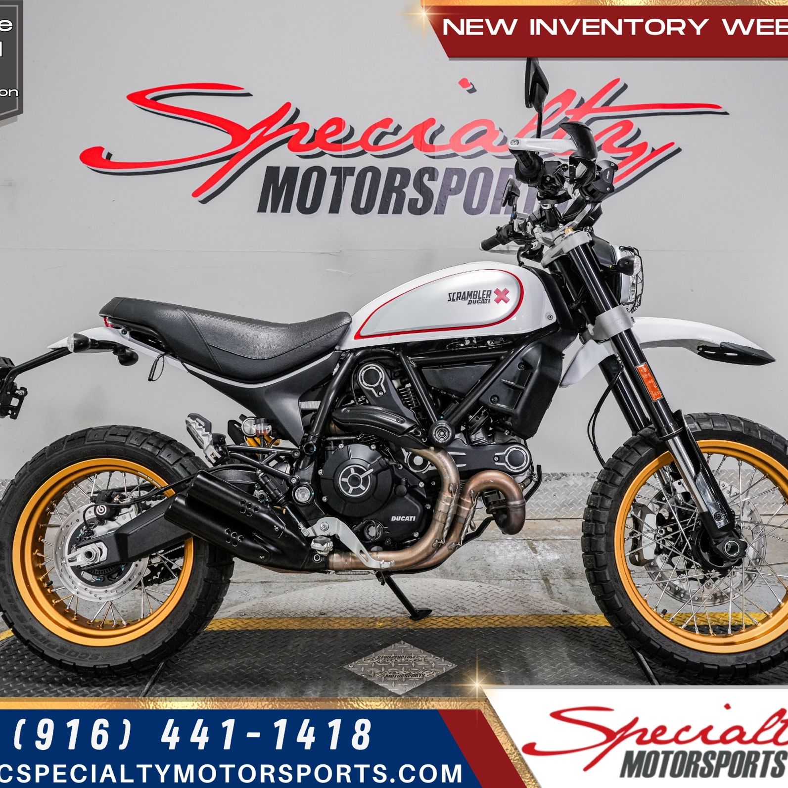 2018 DUCATI SCRAMBLER DESERT SLED