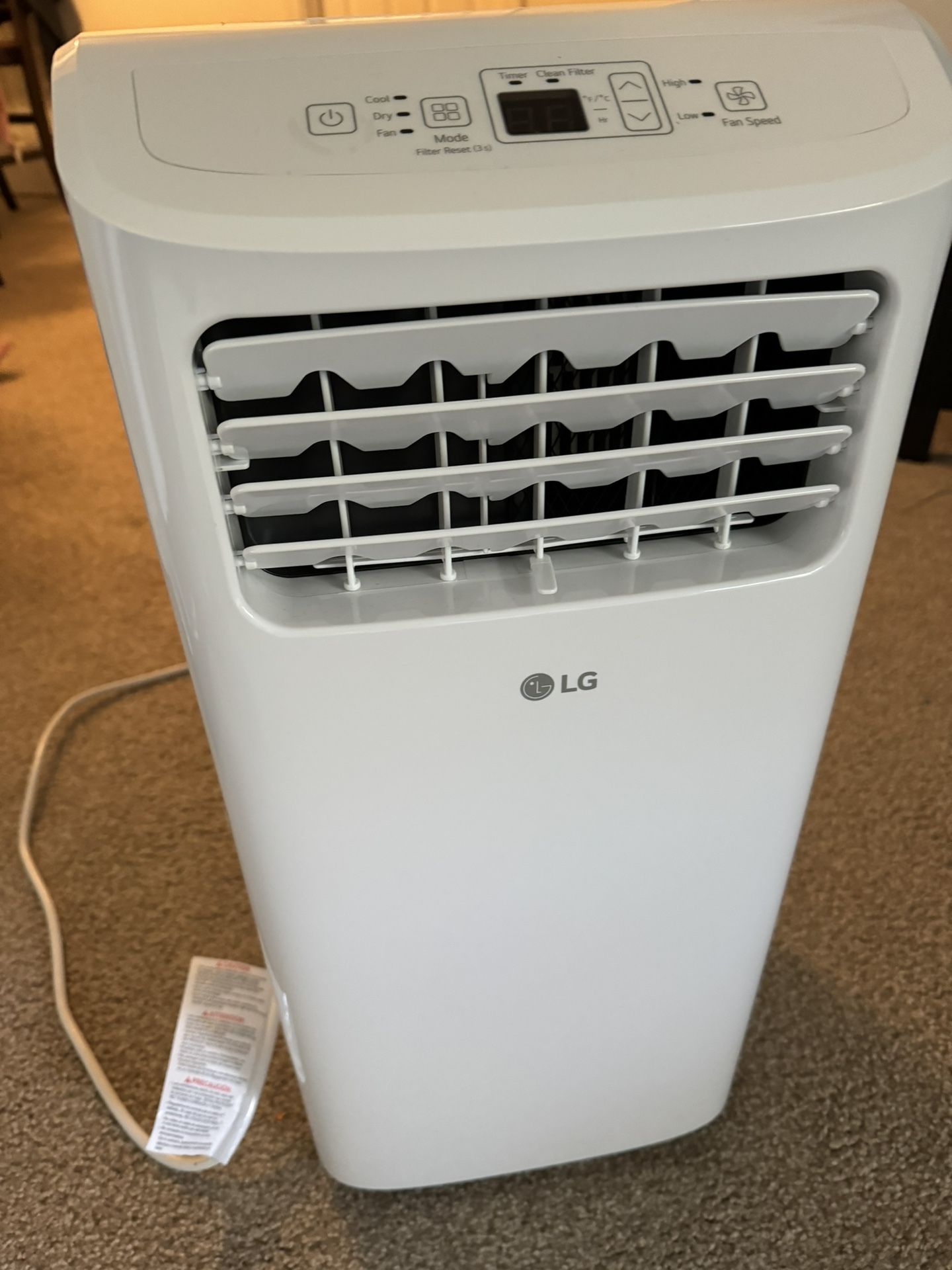 LG Portable ac/humidifier