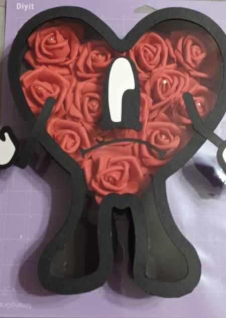 Faux Flower Box Gift