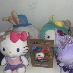 Sanrio plushies 