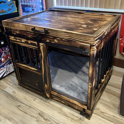 Custom Made Dog Crate 