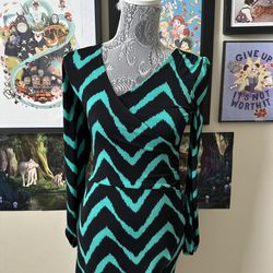 Vintage Striped A Line Bodycon Dress