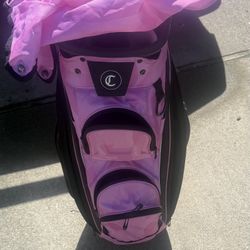 Callaway Pink Camo Cart Bag. DRG14