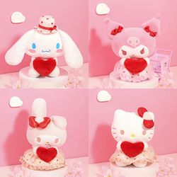 New Bundle Four Sanrio Melody, Hello Kitty, Cinnamoroll And Kuromi Large Plushie