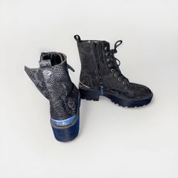 GUESS Combat Lace-Up Boots
