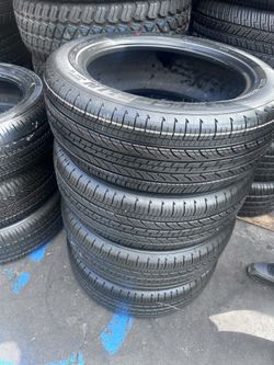 Set Of Four Used Tires Micheline 215/55R17$280