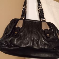M A K O W S K Y Black Leather Bag