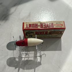 Heddon River Runt Go Deeper Vintage Fishing Lure With Box