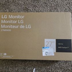 LG Monitor 27 Inches Brand New 