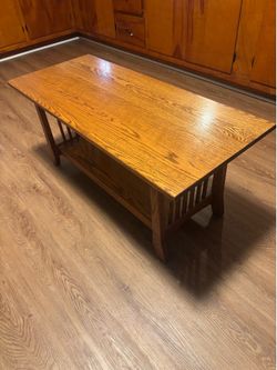 Oak Coffee Table