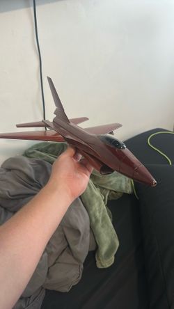 Wooden Plane Decoration Piece