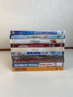 Kids Family DVD Movie Lot of 10