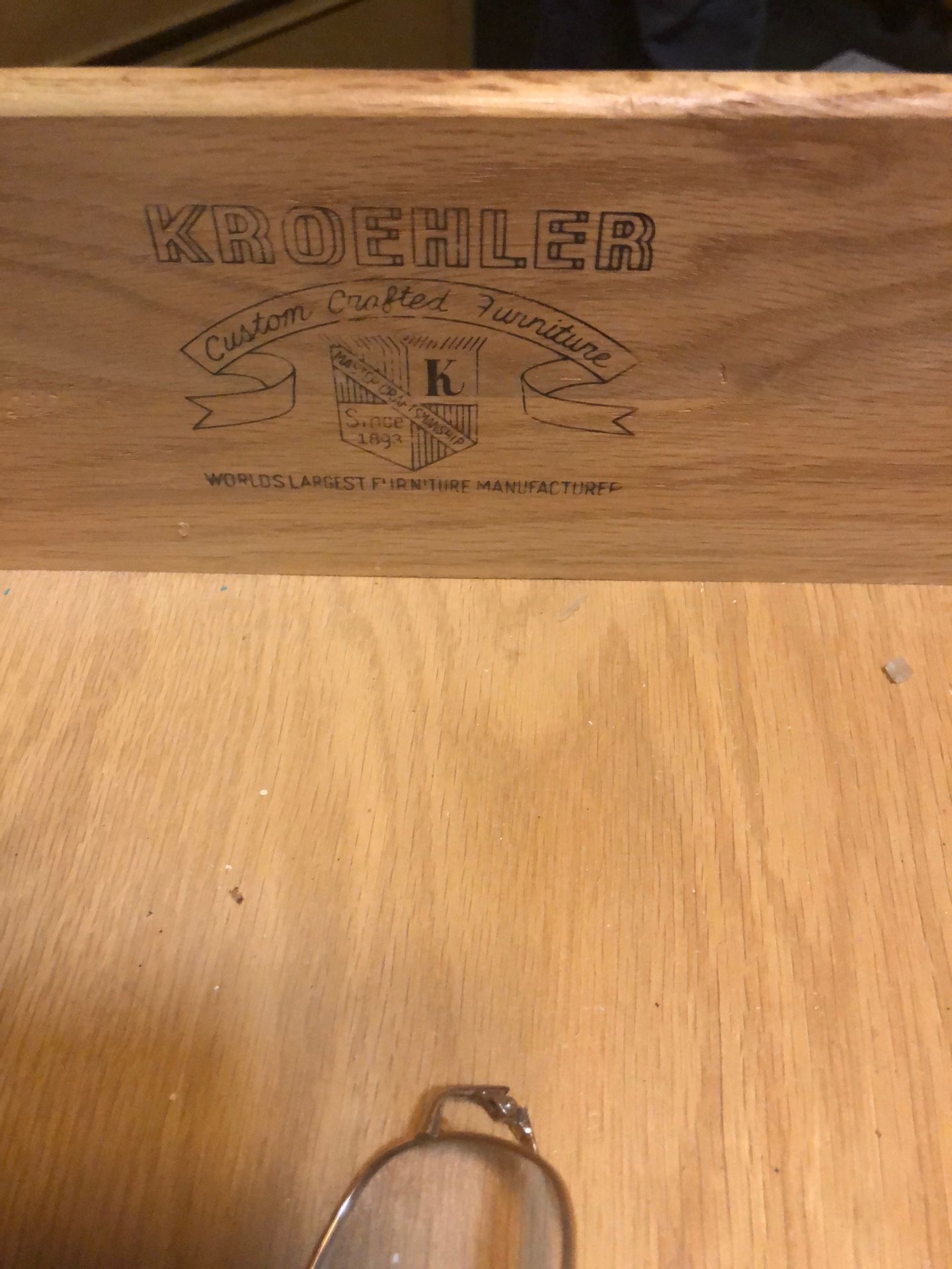 I950’s bedroom set, Kroehler