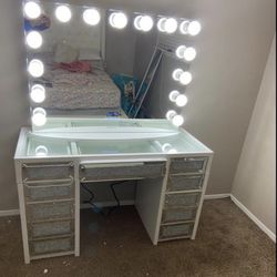 New Vanity + Mirror 