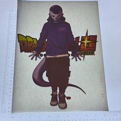 Iron On Heat Transfer  Good For T-shirts Sweaters Jackets T Shirt Design Size Is About 12x10 Dragon Ball Z  #227