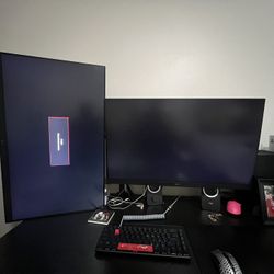 Two Lg Monitors