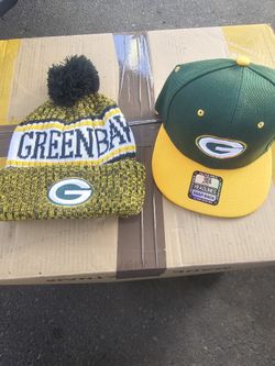 Packers Beanie & Packers Snapback Hat
