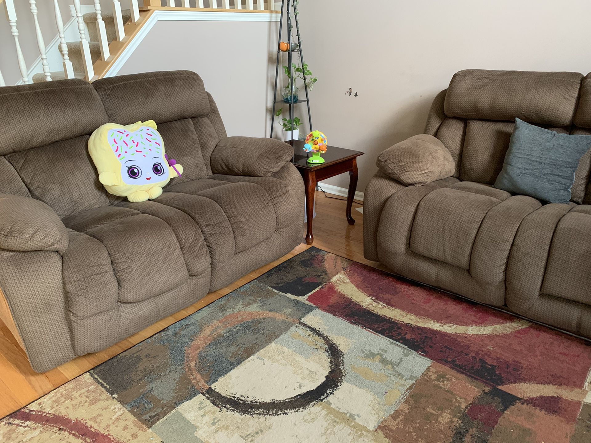Ashely Recliner sofa and Recliner love seat (1 year old)