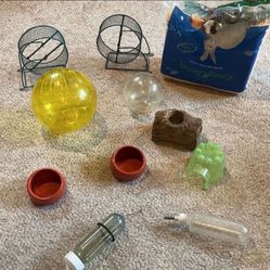 Hamster & Gerbil Toys (all you see for 20.00 dollars)