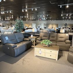 Power Reclining Sofa And Loveseat