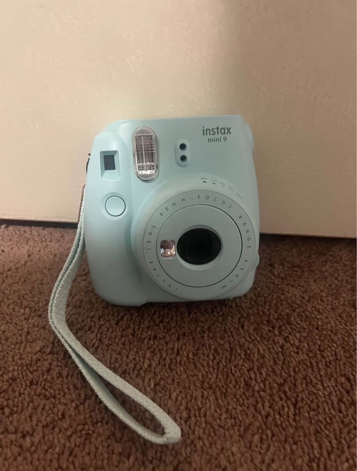 blue fujifilm instax mini 9