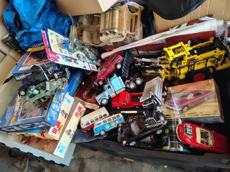 Large Lot of Vintage Toys and Die-Cast Models