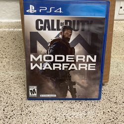 Call of Duty MW PS4