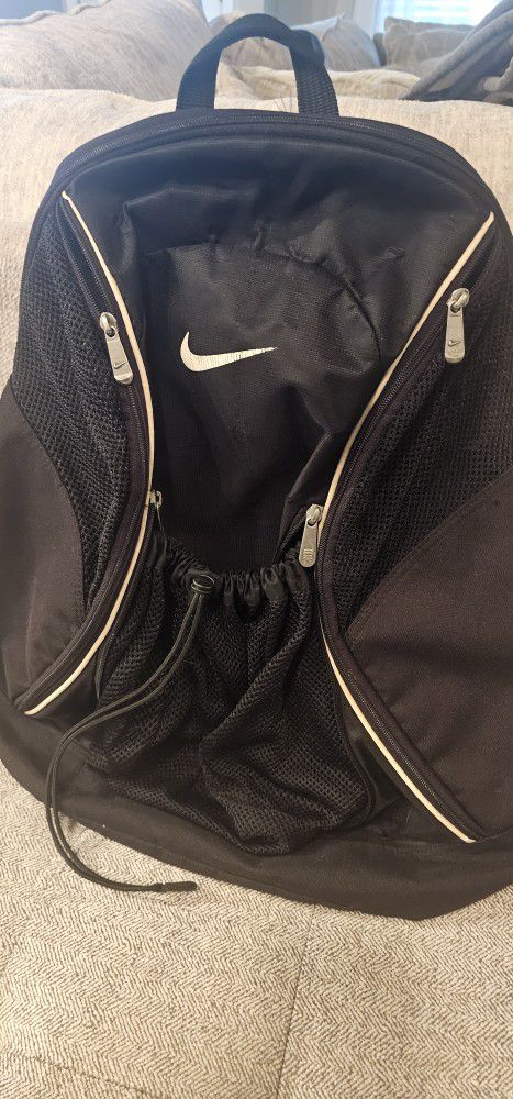 Nike Black with White Accents Backpack