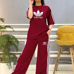 Adidas-Balenciaga Tracksuit Size M To 2XL