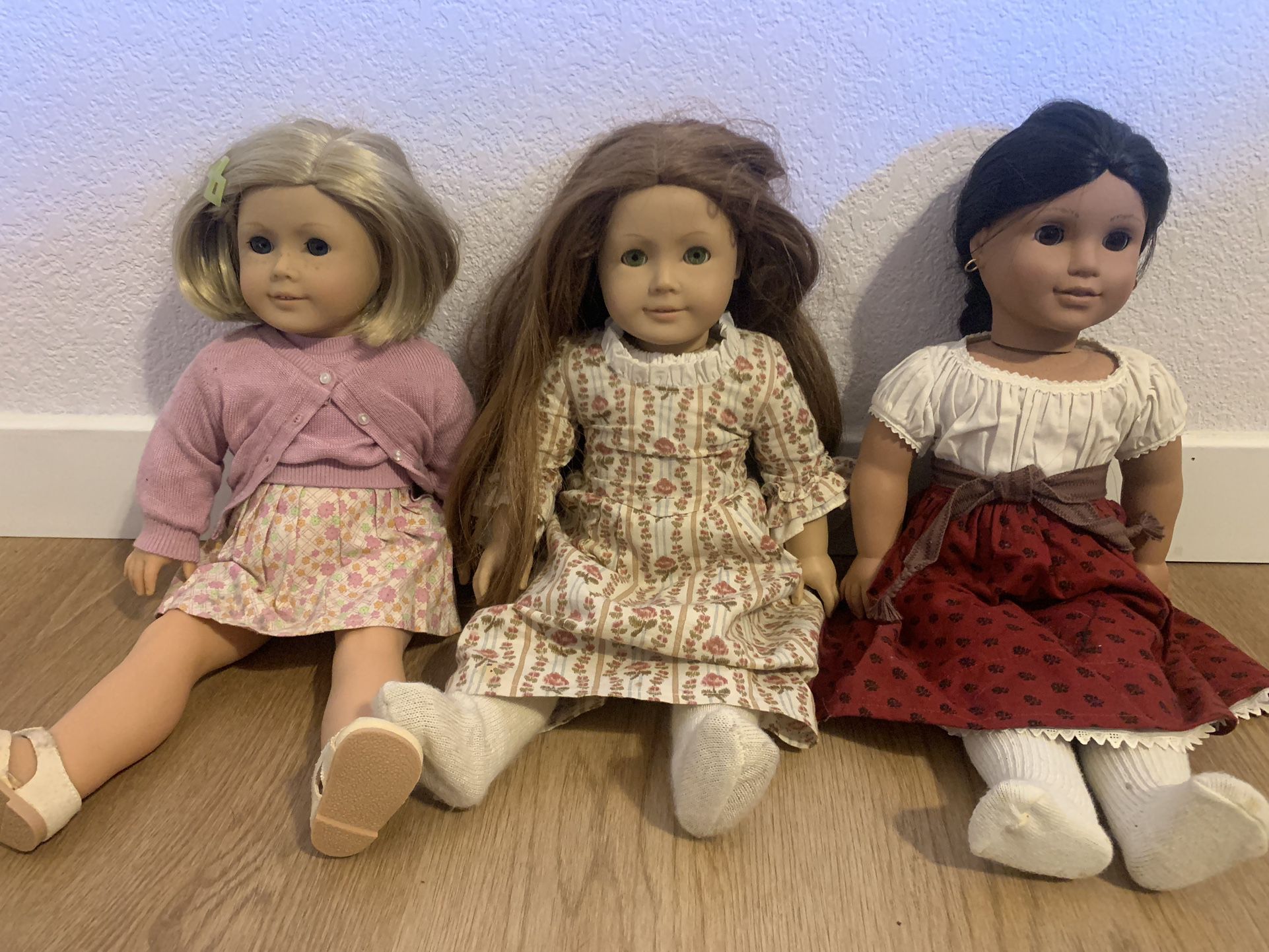 American Girl Dolls Josafina , Kit And Felicity