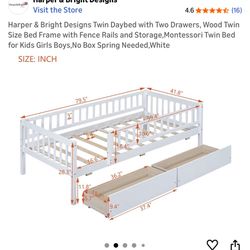 Full Size Bed 