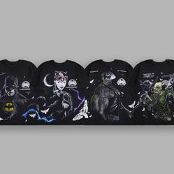 NEW Darc Sport X BATMAN "SIDE-BY-SIDE" [Medium] TEE BOX SET IN BLACK