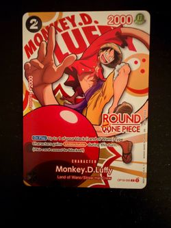 Luffy one piece round 1