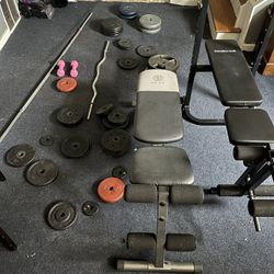 Lot of Gym equipment 
