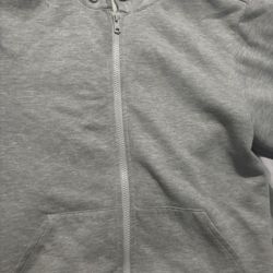 Grey Alo Hoodie Logo On Arm